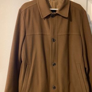 Hugo Boss Brown Cashmere/wool blend jacket